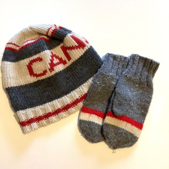 WindRiver Matching Knitted Beanie Hat + Gloves Set T-Max Heat Wool Alpaca Blend - Picture 1 of 8